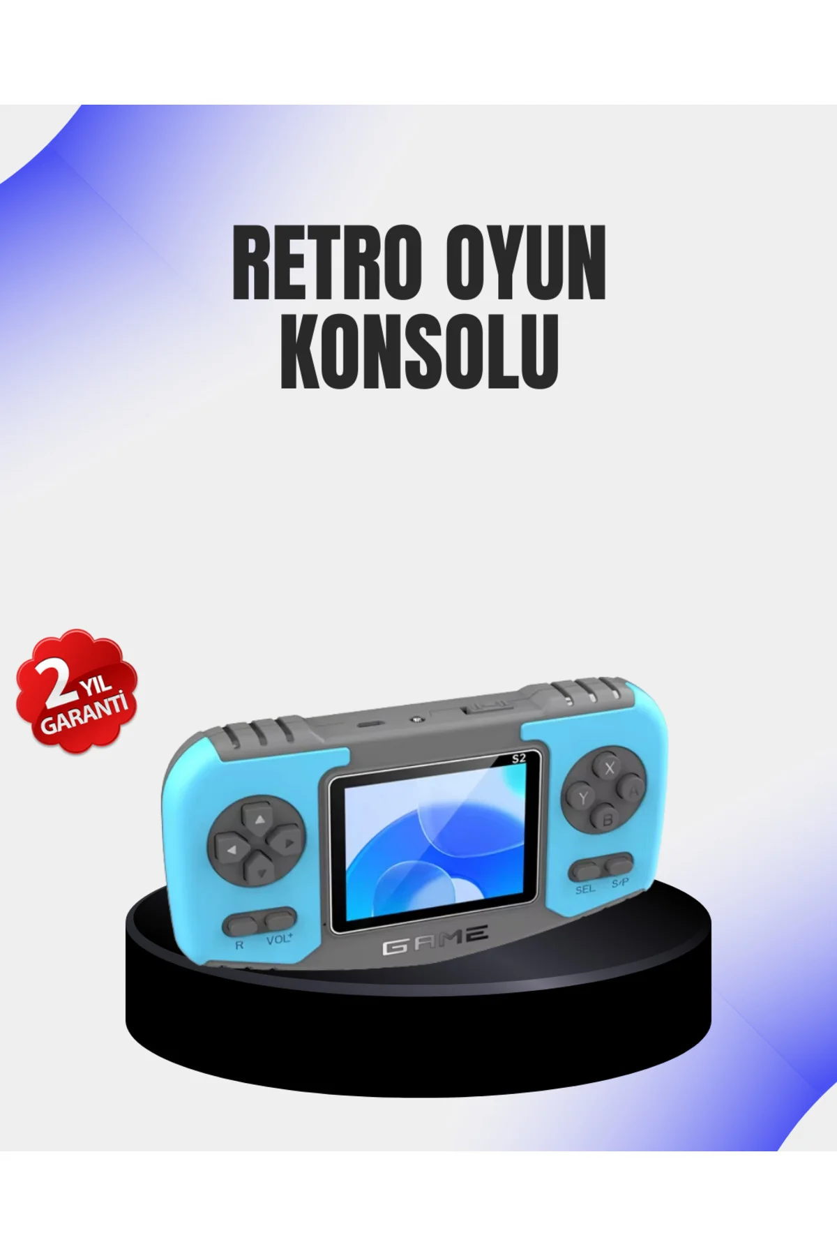 Taşınabilir El Oyun Konsolu Çocuk Gelişimine Uygun Oyun Cihazı