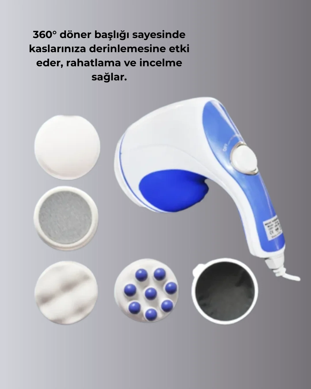 Taşınabilir Elektrikli Masaj Cihazı – Selülit ve Yağ Karşıtı