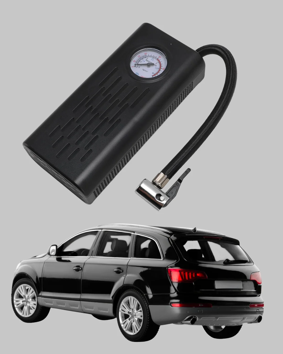 Taşınabilir Elektrikli Oto Motosiklet Bisiklet Lastik Şişirme Pompası