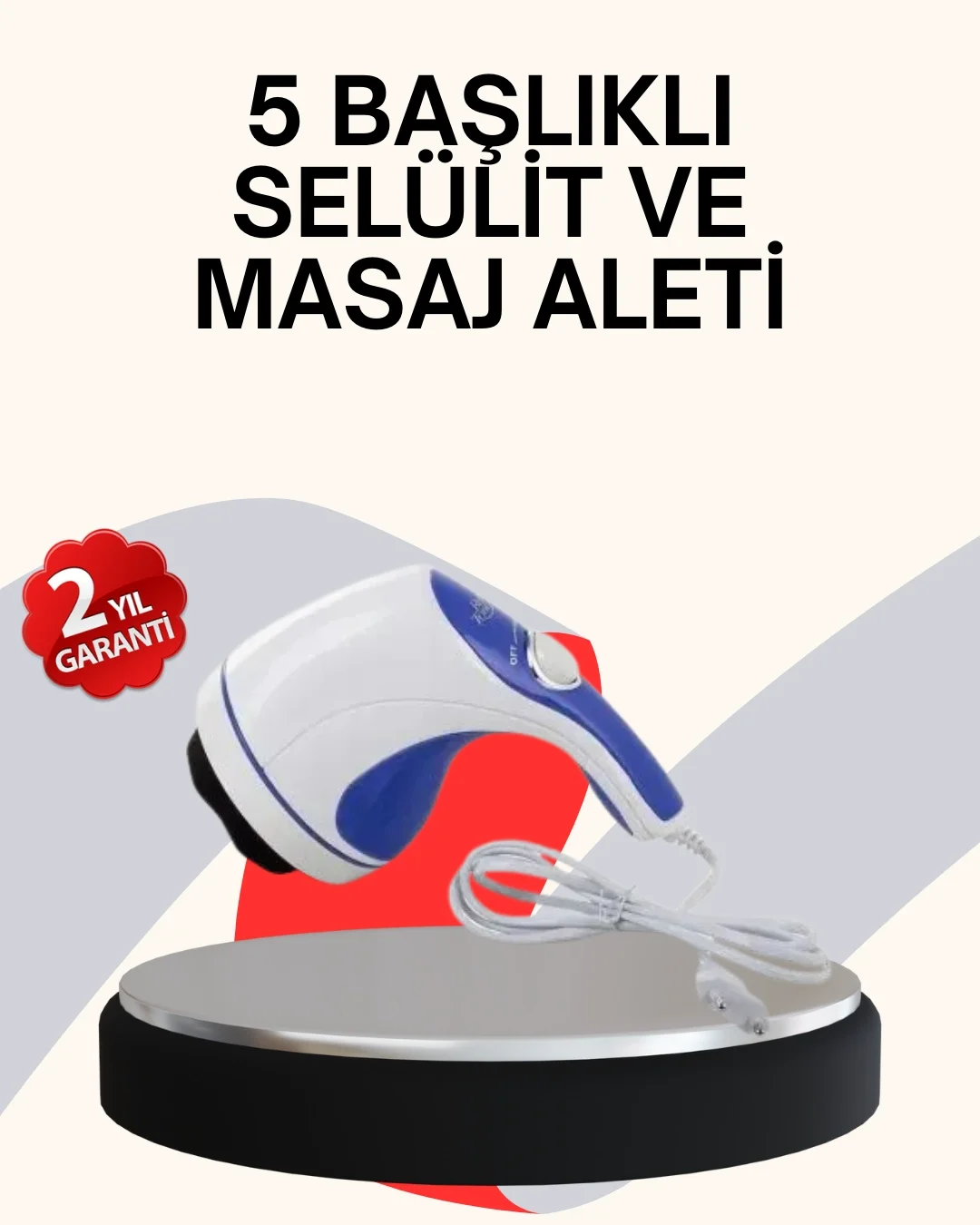 Taşınabilir Elektrikli Masaj Cihazı – Selülit ve Yağ Karşıtı Fiyatı, Yorumları ve Özellikleri
