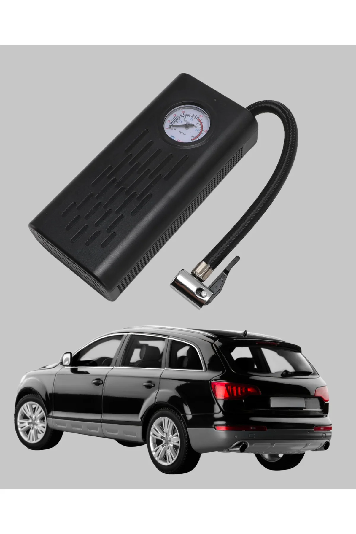 Taşınabilir Elektrikli Oto Motosiklet Bisiklet Lastik Şişirme Pom