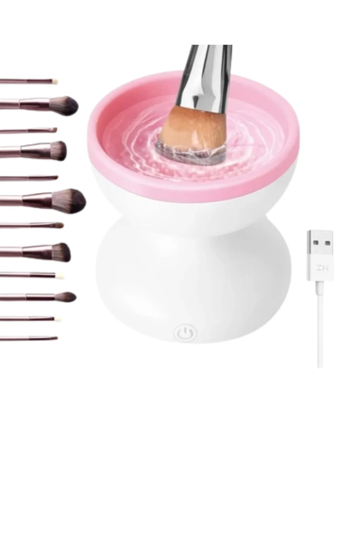 Taşınabilir Elektrikli Makyaj Fırçası Temizleme ve Kurutma Cihazı