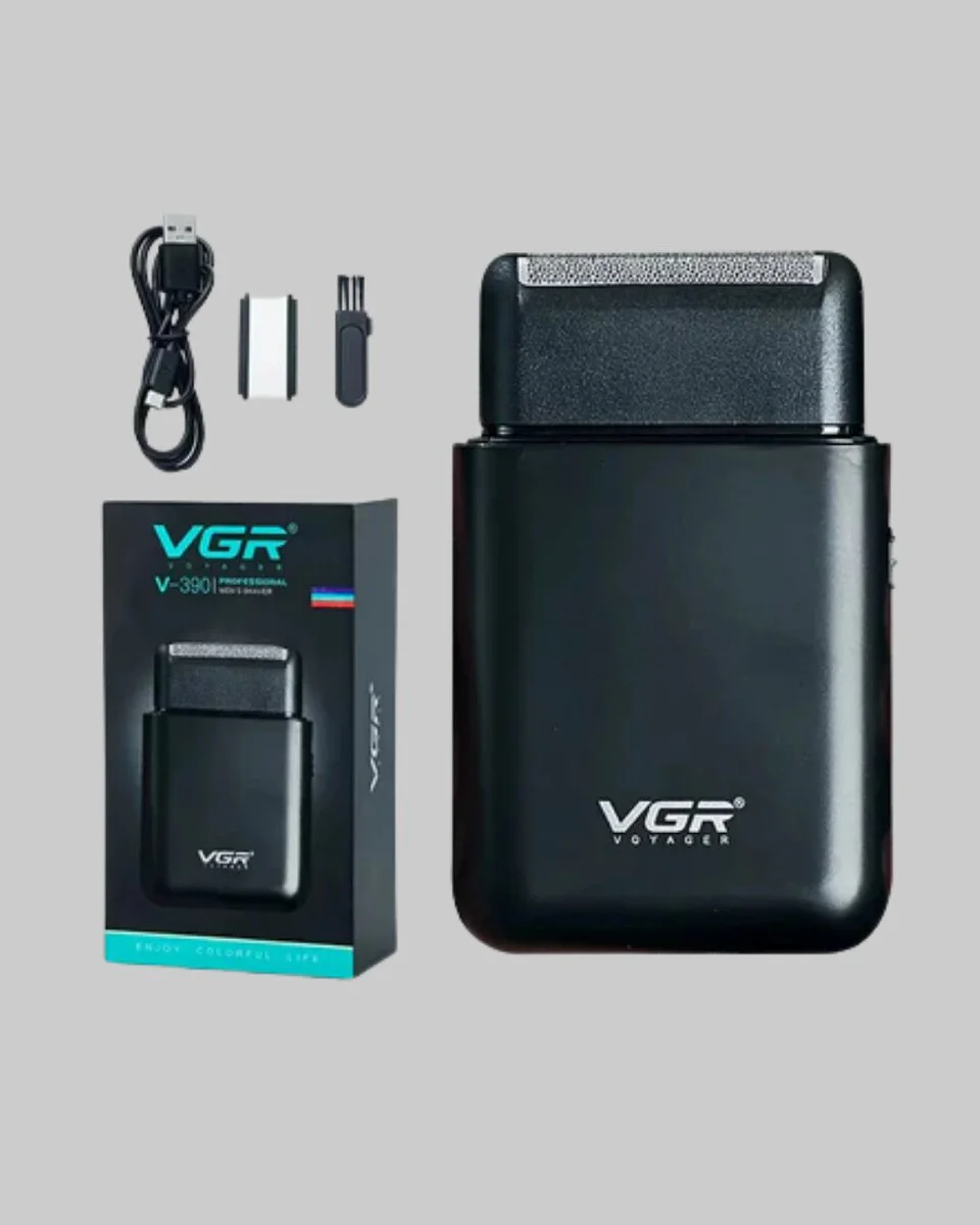 Taşınabilir Elektrikli Tıraş Makinesi USB Şarjlı 5W Motor ve 0.3 mm Hassas Kesim