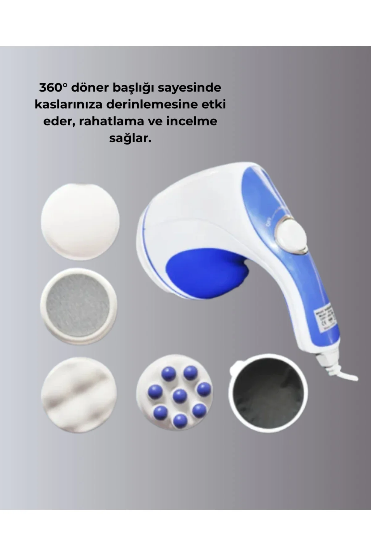 Taşınabilir Elektrikli Masaj Cihazı – Selülit ve Yağ Karşıtı