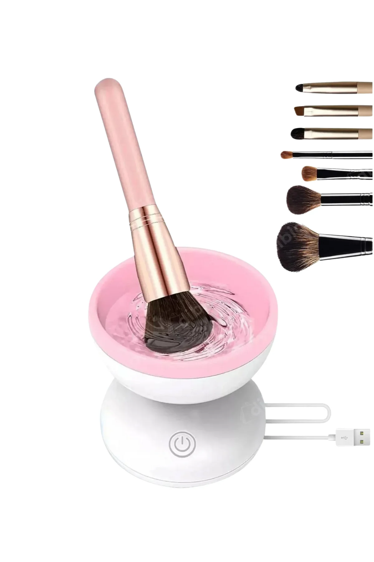 Taşınabilir Elektrikli Makyaj Fırçası Temizleme ve Kurutma Cihazı