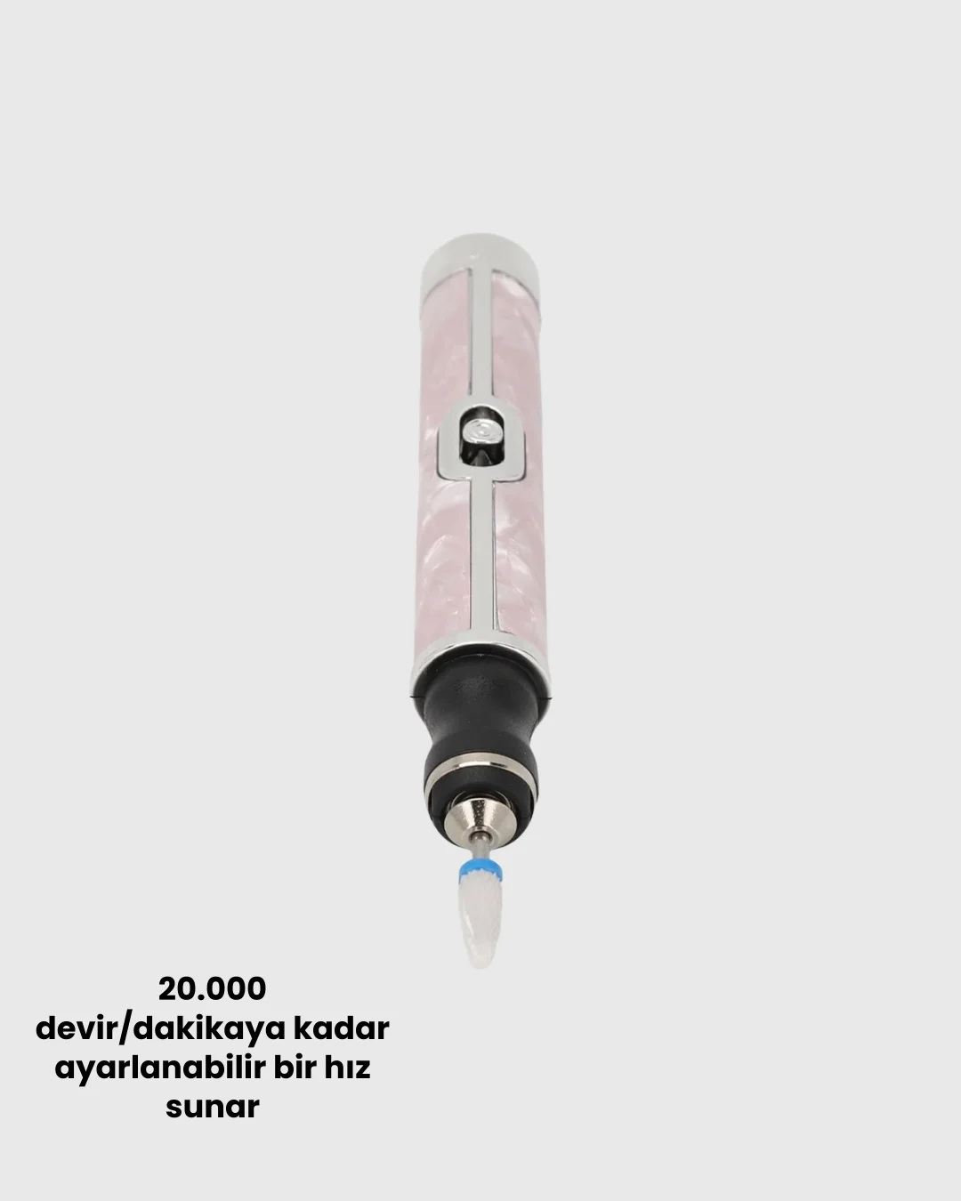 Taşınabilir Elektrikli Tırnak Törpüsü 500 mAh USB Şarjlı Manikür Cihazı