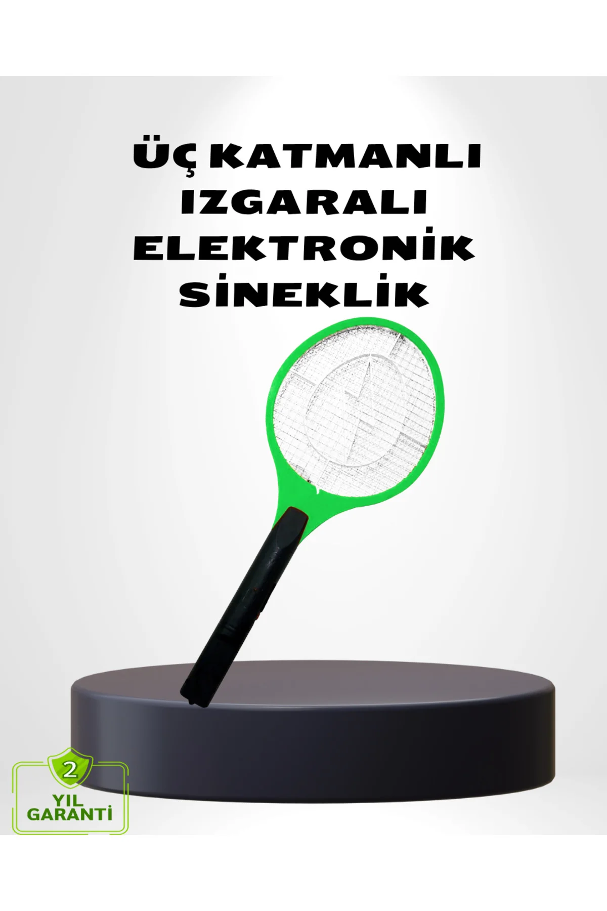 Taşınabilir Elektronik Sineklik – Üç Katmanlı Güvenli Izgara Ve K