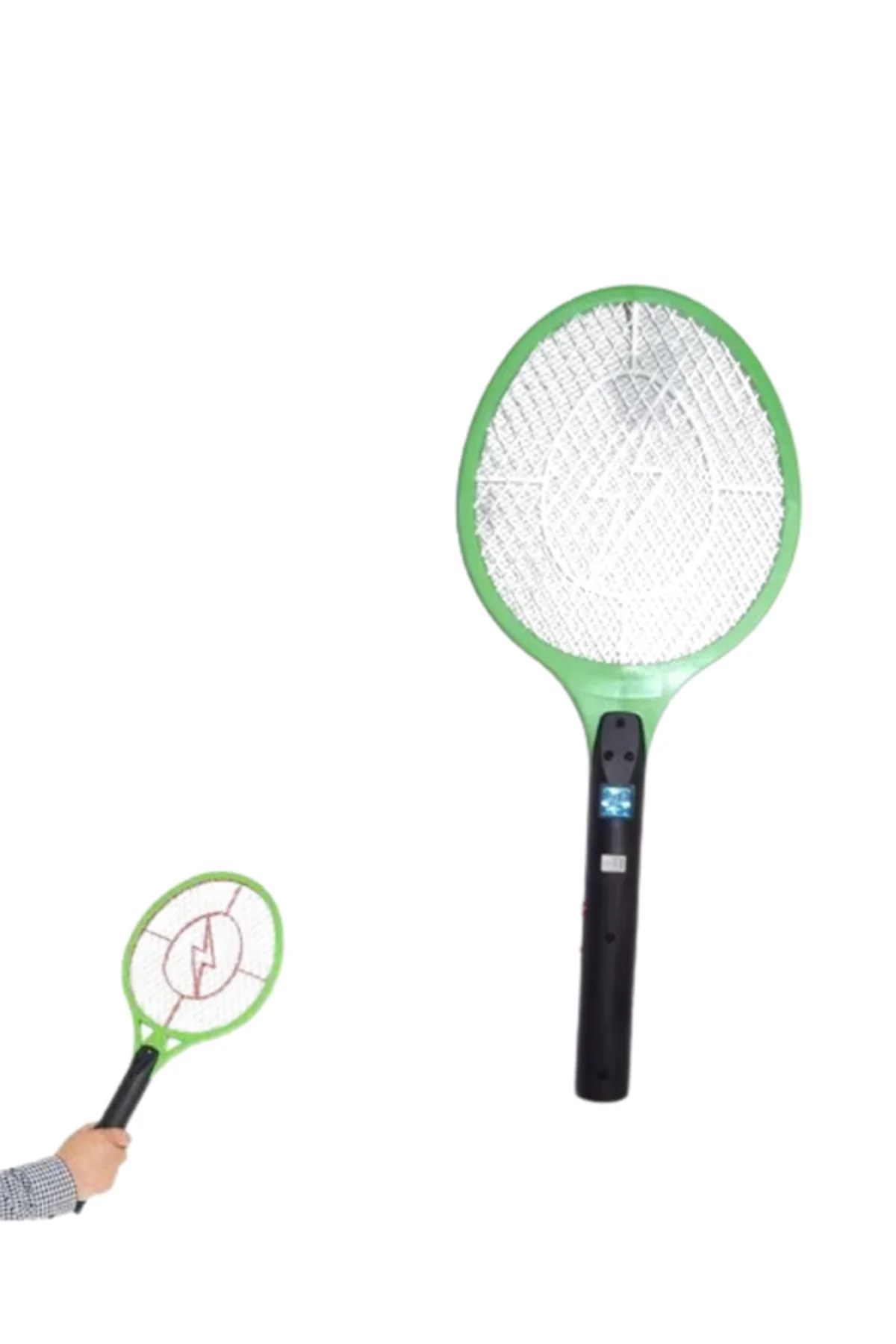 Taşınabilir Elektronik Sinek Swatter – Kimyasal İçermeyen, Ergono