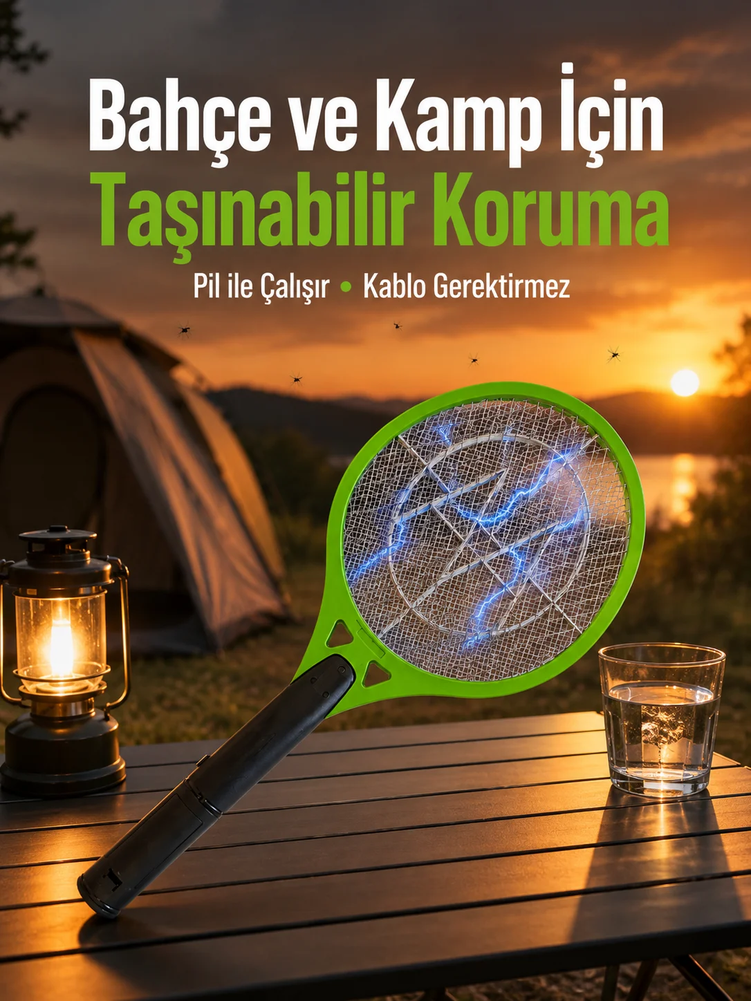 Taşınabilir Elektronik Sinek Kovucu | Balkon, Bahçe ve Kamp İçin İdeal Yeni Nesil Taşınabilir Elektronik Sinek Kovucu | Balkon, Bahçe ve Kamp İçin İdeal Yeni Nesil