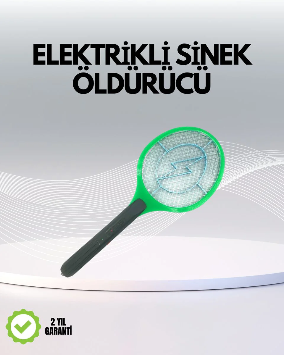 Taşınabilir Elektronik Sinek Kovucu | Balkon, Bahçe ve Kamp İçin Hijyenik Çözüm