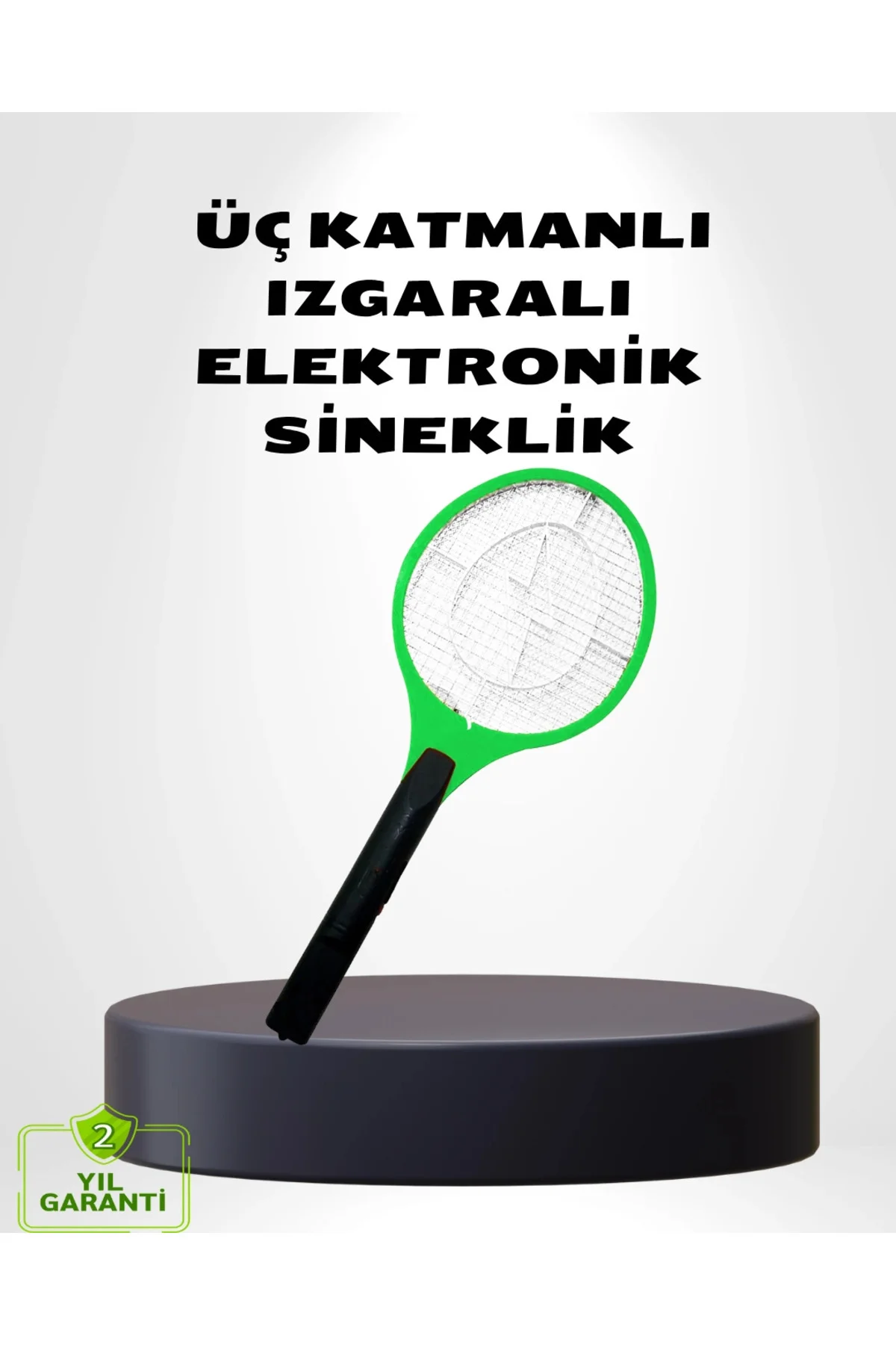 Taşınabilir Elektronik Sineklik – Üç Katmanlı Güvenli Izgara Ve K