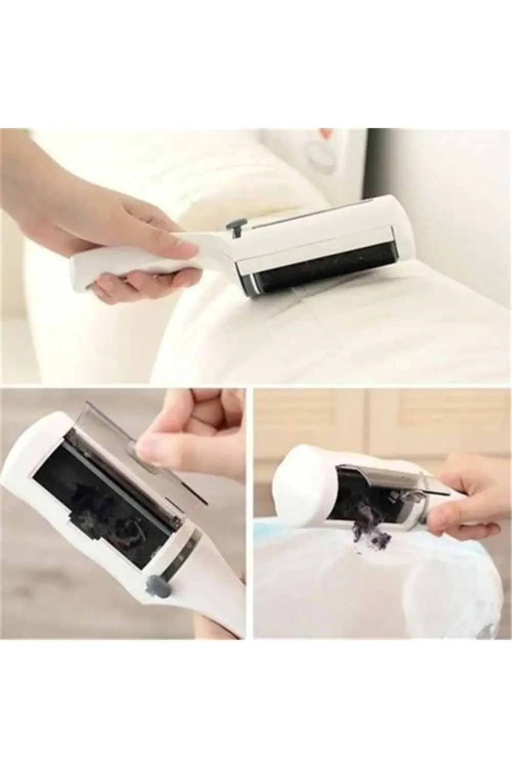 ® Taşınabilir Elektrostatik Hazneli Rulo Şeklinde Evcil Hayvan Tü