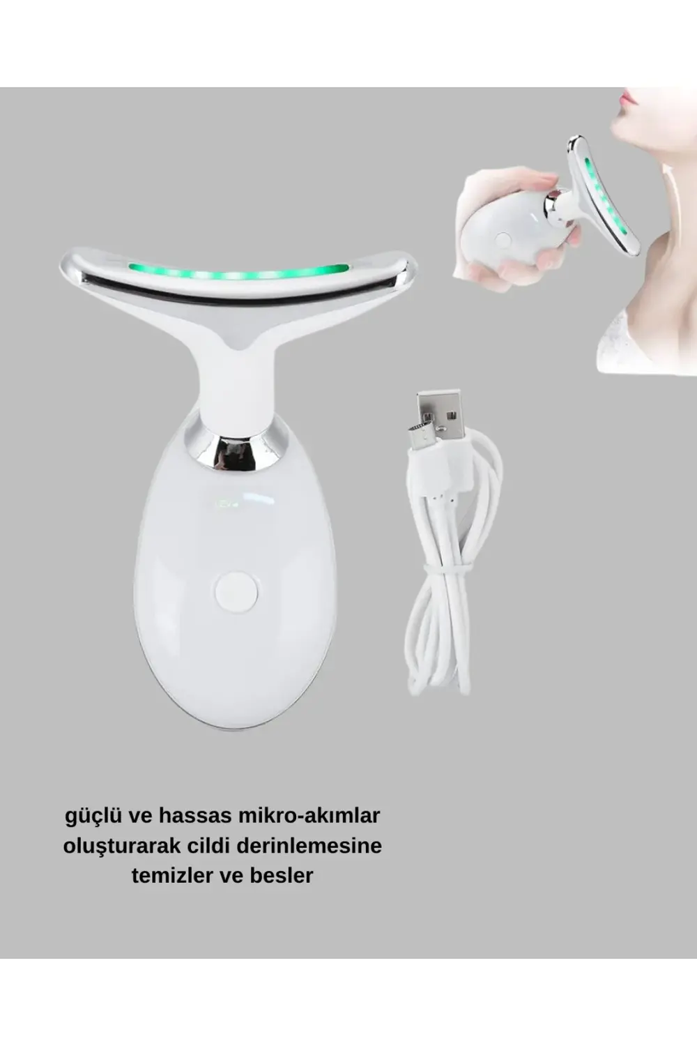 Taşınabilir EMS Cilt Bakım Aleti | Kolajen Artırıcı ve Lifting Et