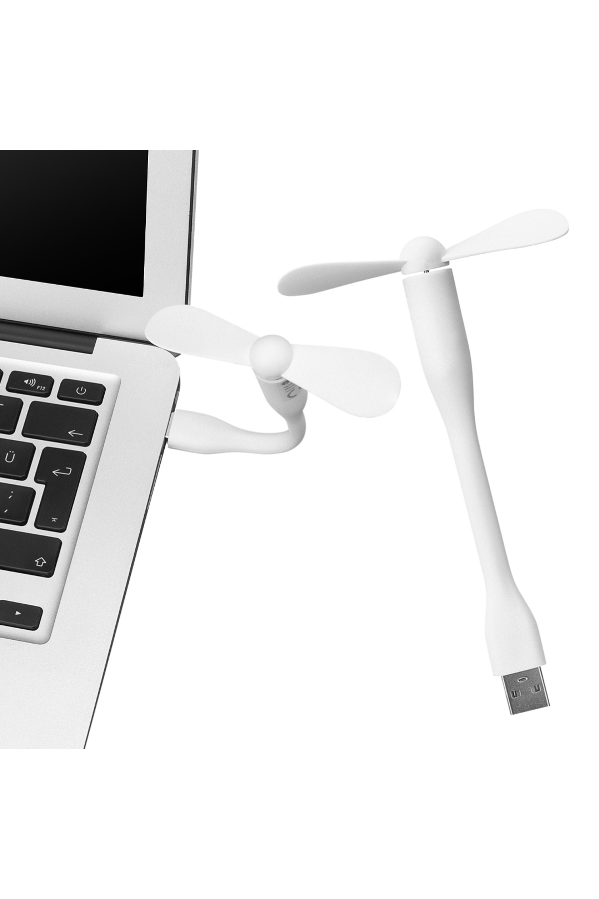 TAŞINABİLİR ESNEK BEYAZ USB MİNİ FAN SL-UF05 (4744) Fiyatı, Yorumları ve Özellikleri