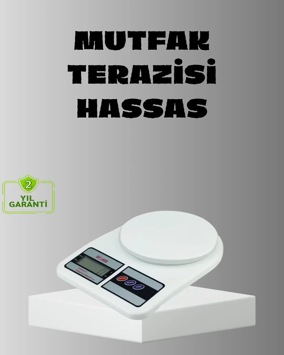 Taşınabilir Hassas Tartı 5kg 1g Hassasiyetli Mutfak ve Ofis Ölçüm Cihazı