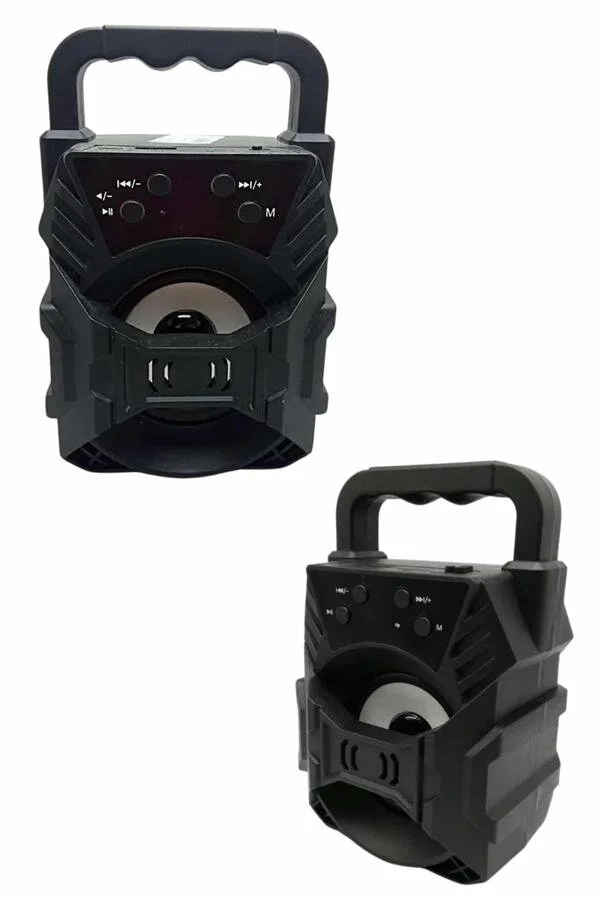 Taşınabilir Işıklı Bluetooth Hoparlör - Ses Bombası ve FM Radyo ile Yüksek Kaliteli Müzik Deneyimi