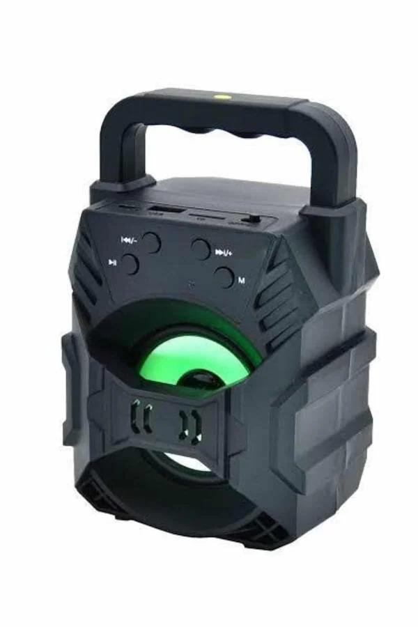 Taşınabilir Işıklı Bluetooth Hoparlör - Ses Bombası ve FM Radyo ile Yüksek Kaliteli Müzik Deneyimi