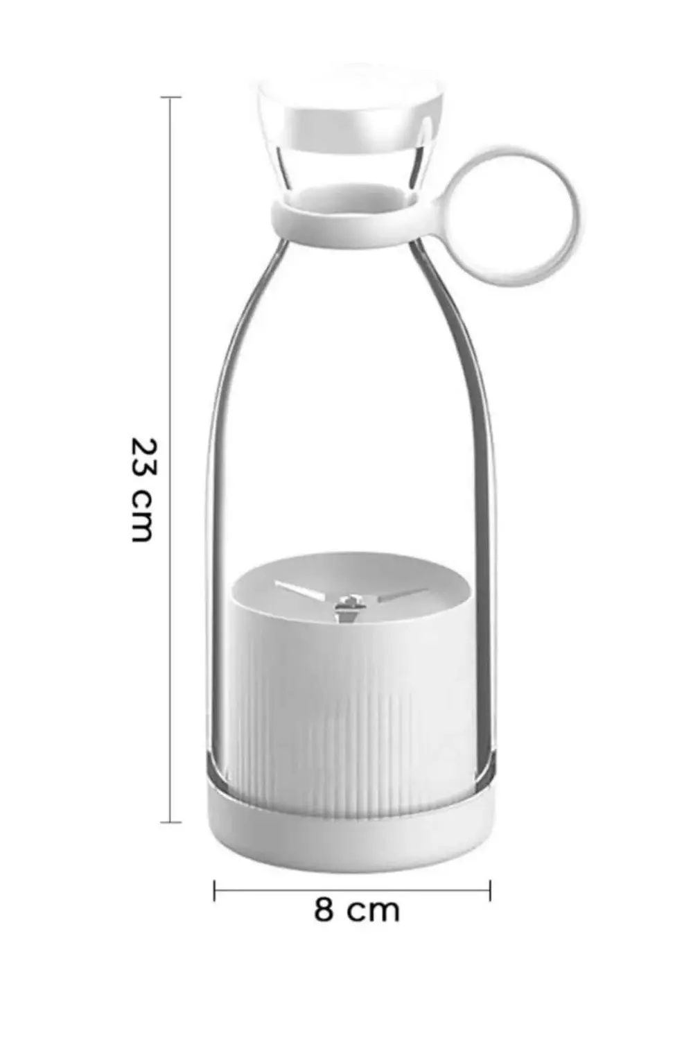 Taşınabilir Kablosuz Şarjlı Kişisel Smoothie El Blender Mini Meyv