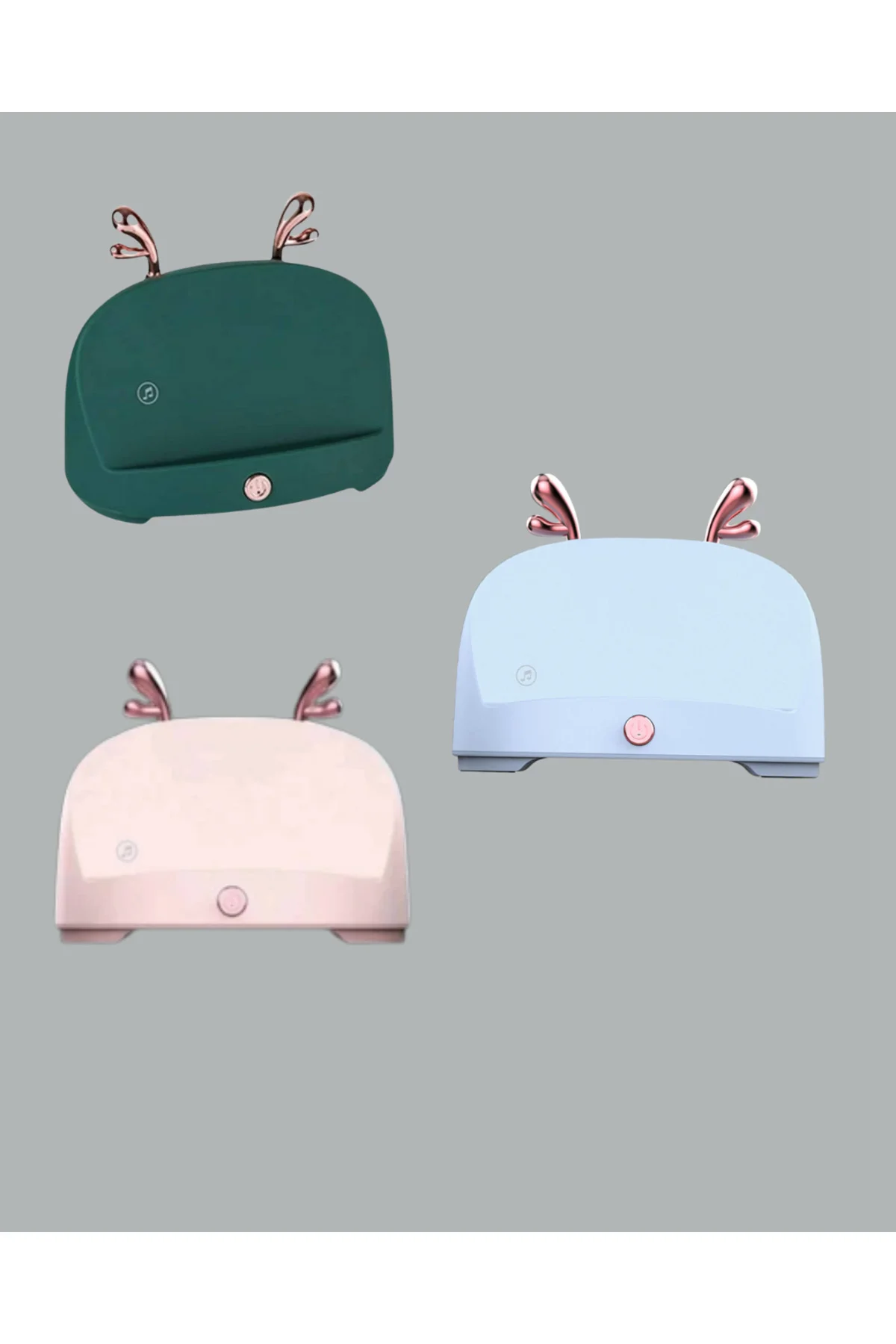 Taşınabilir Kablosuz Telefon Tutucu ve Bluetooth Hoparlör – Kompa