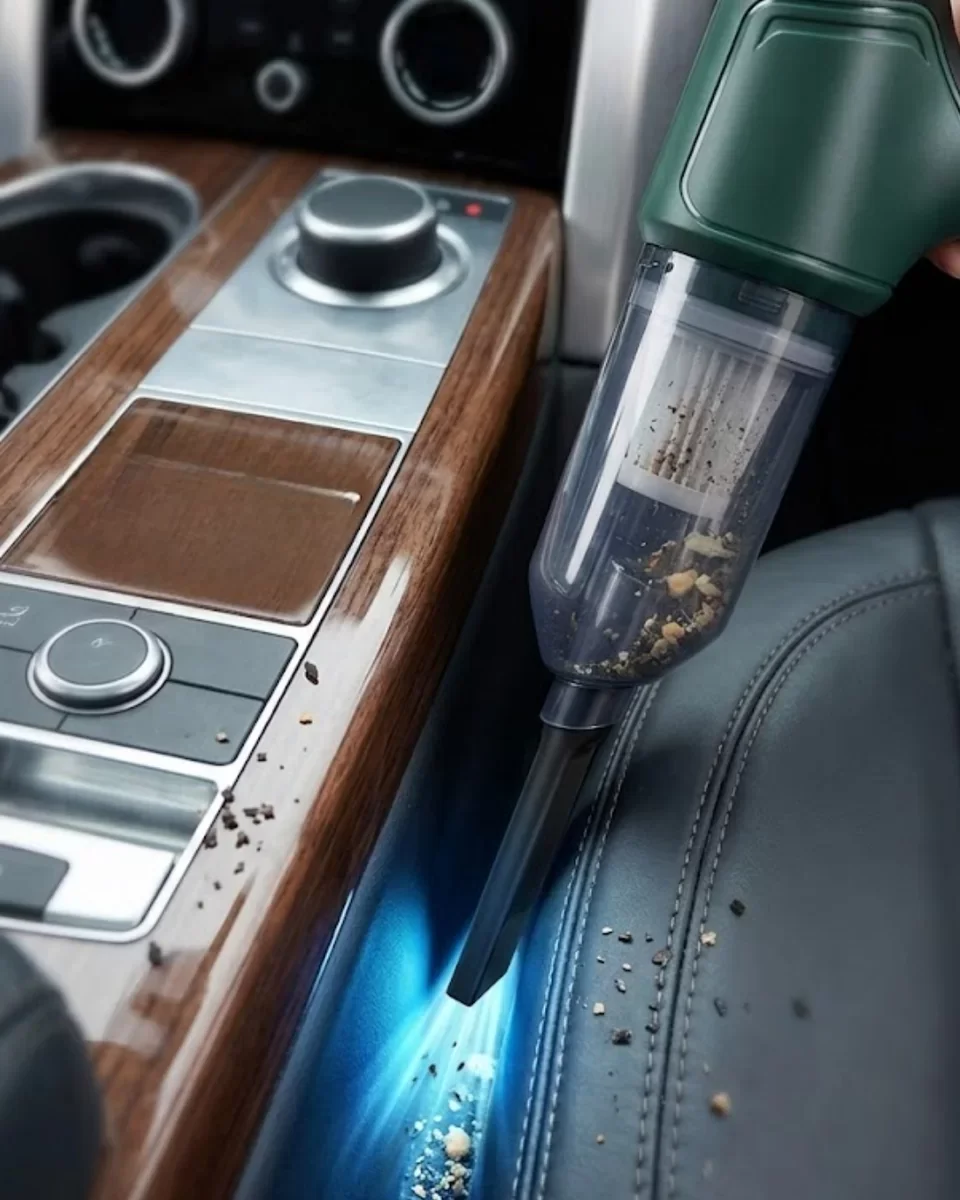 Taşınabilir Kablosuz Süpürge - Kompakt Tasarım ve Güçlü Motor ile Her Yerde Temizlik