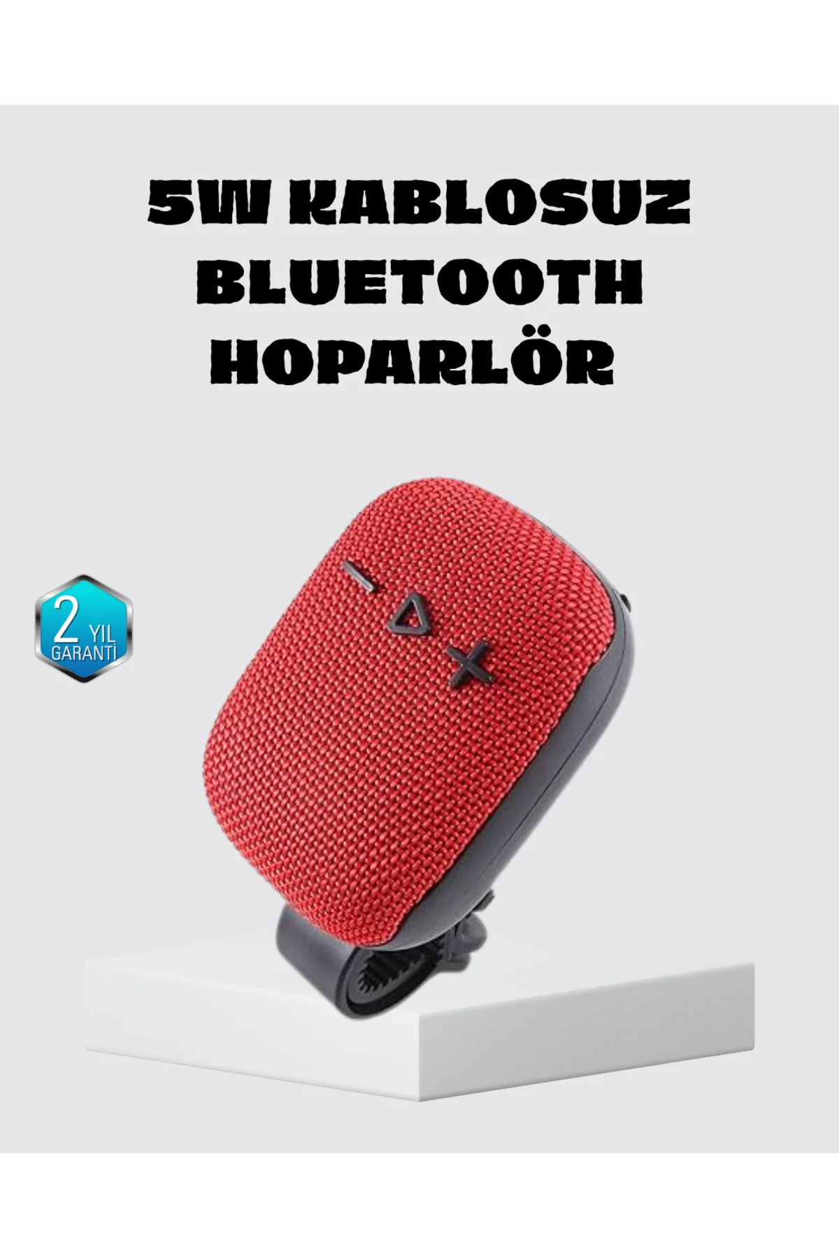 Taşınabilir Kablosuz Hoparlör – 5W Güç, TWS Bağlantı ve 800mAh Pil