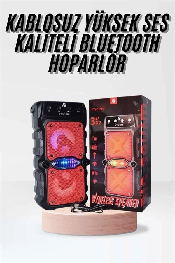 Taşınabilir Kablosuz Bluetooth Hoparlör Uzun Pil Ömrü Led Işıklı Taşınabilir Kablosuz Bluetooth Hoparlör Uzun Pil Ömrü Led Işıklı