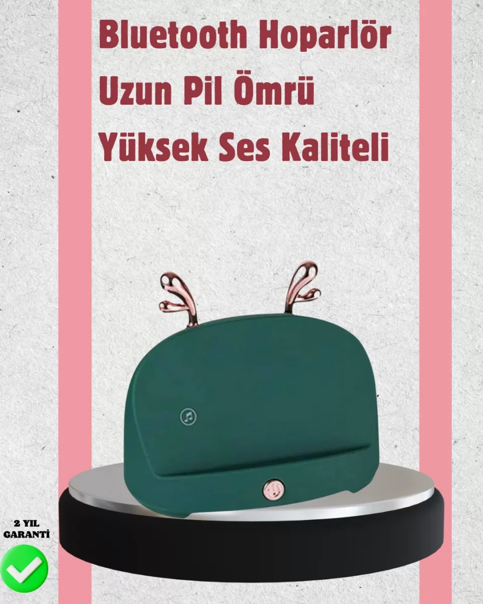 Taşınabilir Kablosuz Telefon Tutucu ve Bluetooth Hoparlör – Kompa