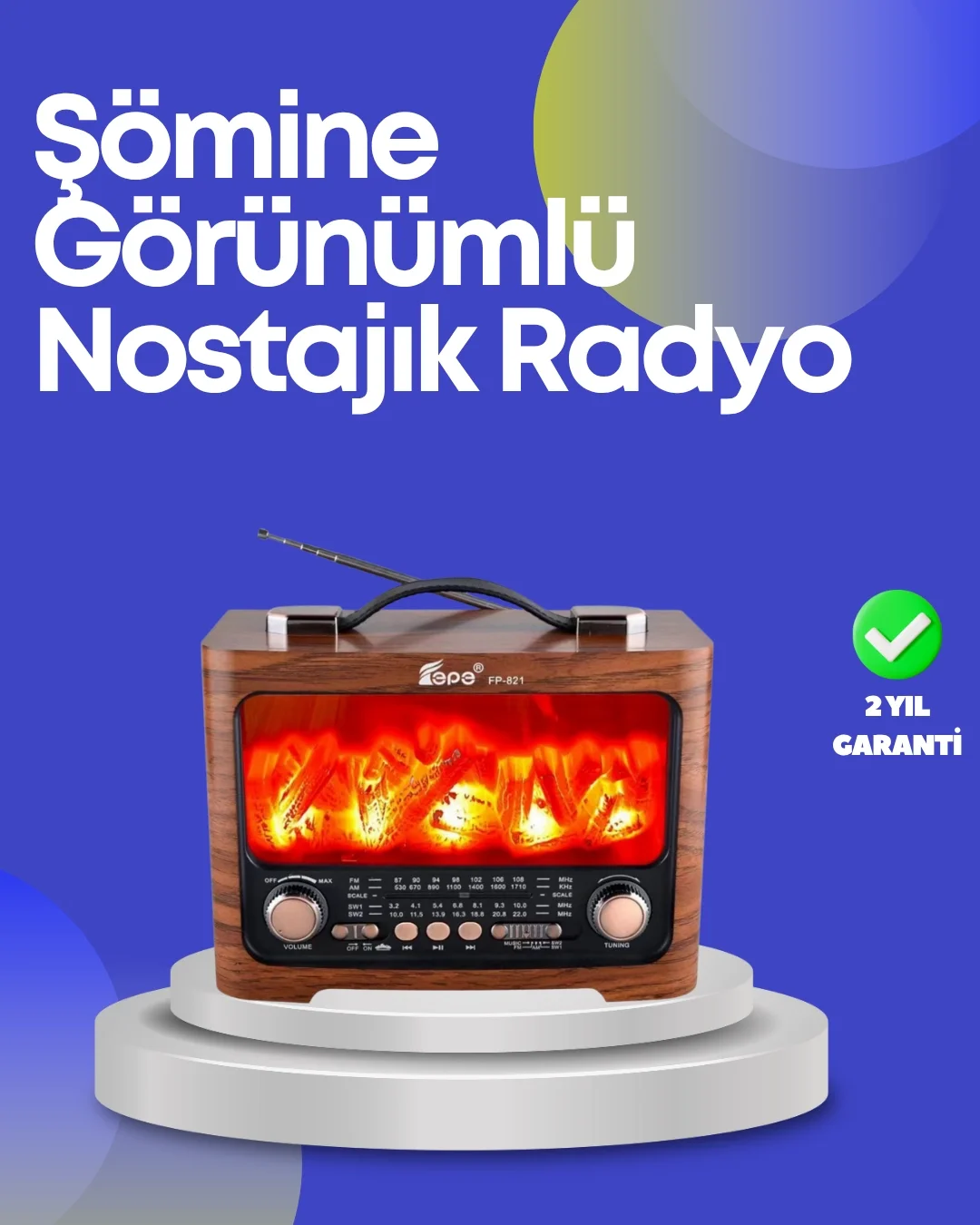 Taşınabilir Kamp Hoparlörü – Solar Şarjlı, Şömine Efektli, 7W Güçlü Ses Taşınabilir Kamp Hoparlörü – Solar Şarjlı, Şömine Efektli, 7W Güçlü Ses