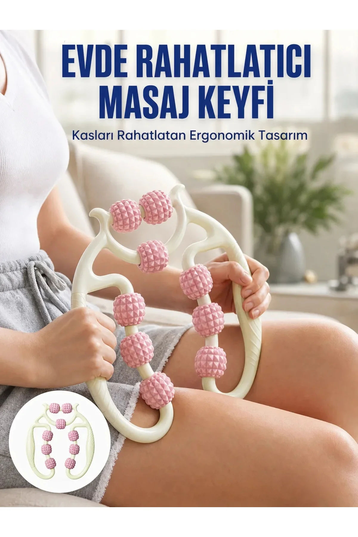 Taşınabilir Kas Masaj Aparatı Spor Sonrası Rahatlatıcı