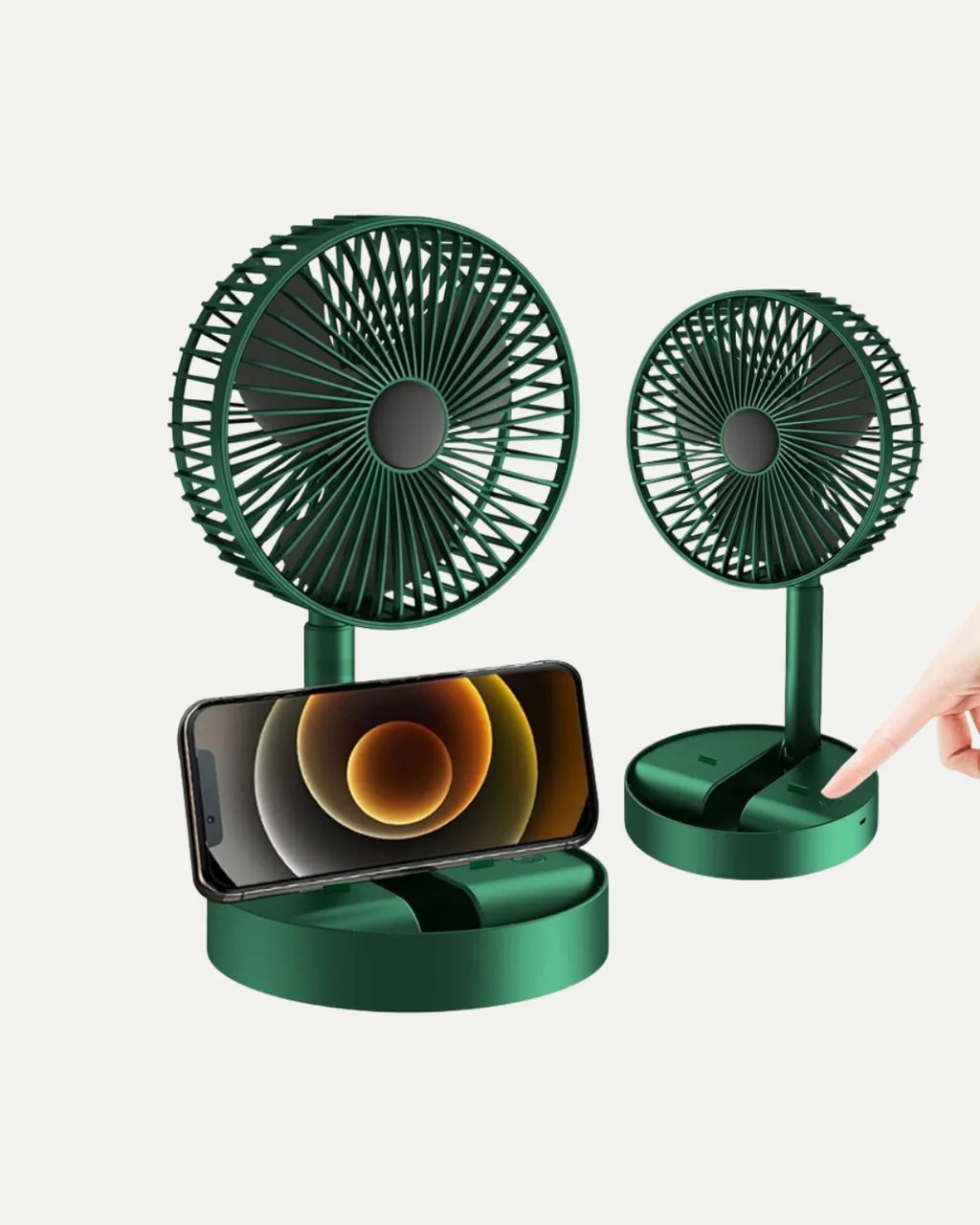 Taşınabilir Katlanabilir Mini Fan 3 Kademeli Şarj Edilebilir - Lisinya