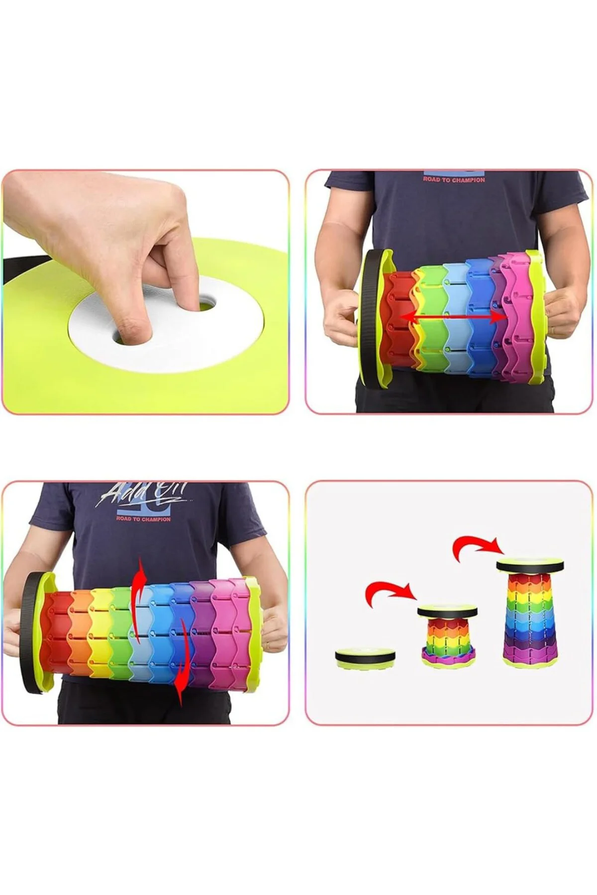 Taşınabilir katlanabilir tabure, bahçe mobilyaları için, banyo, h