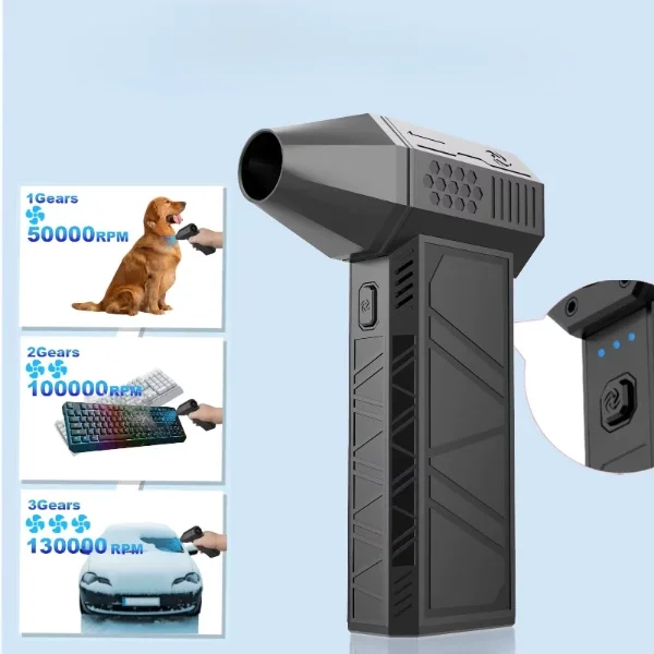 Taşınabilir Kompakt Jet Fan