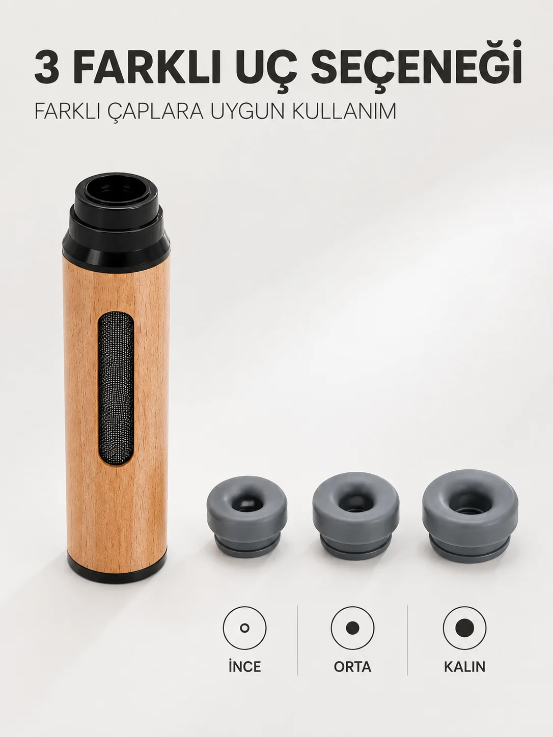 Taşınabilir Küllük İnce Orta Kalın 3 Farklı Uçlu Mini Küllük Fiyatı, Yorumları ve Özellikleri