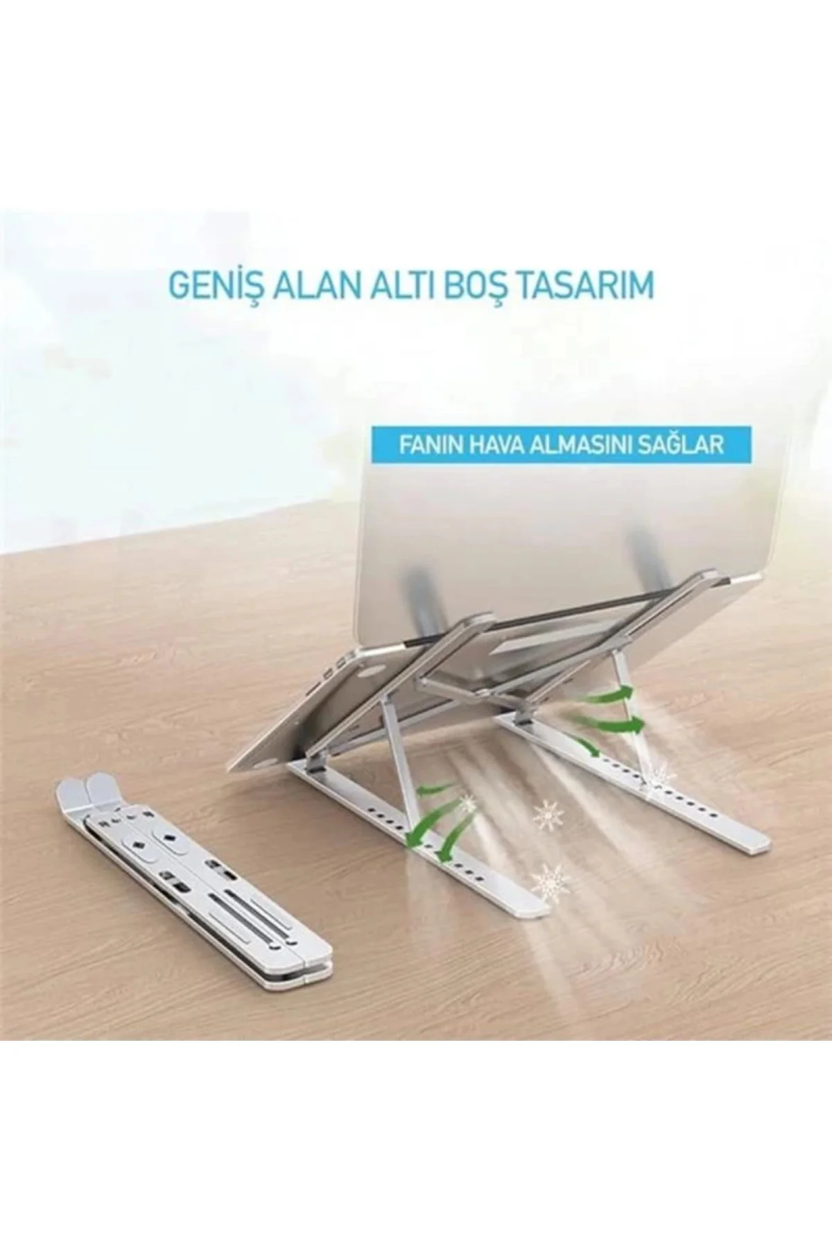 Taşınabilir Laptop Stant Bilgisayar Stant Notebook Stant Tüm Laptoplarla Uyumlu Bilgisayar
