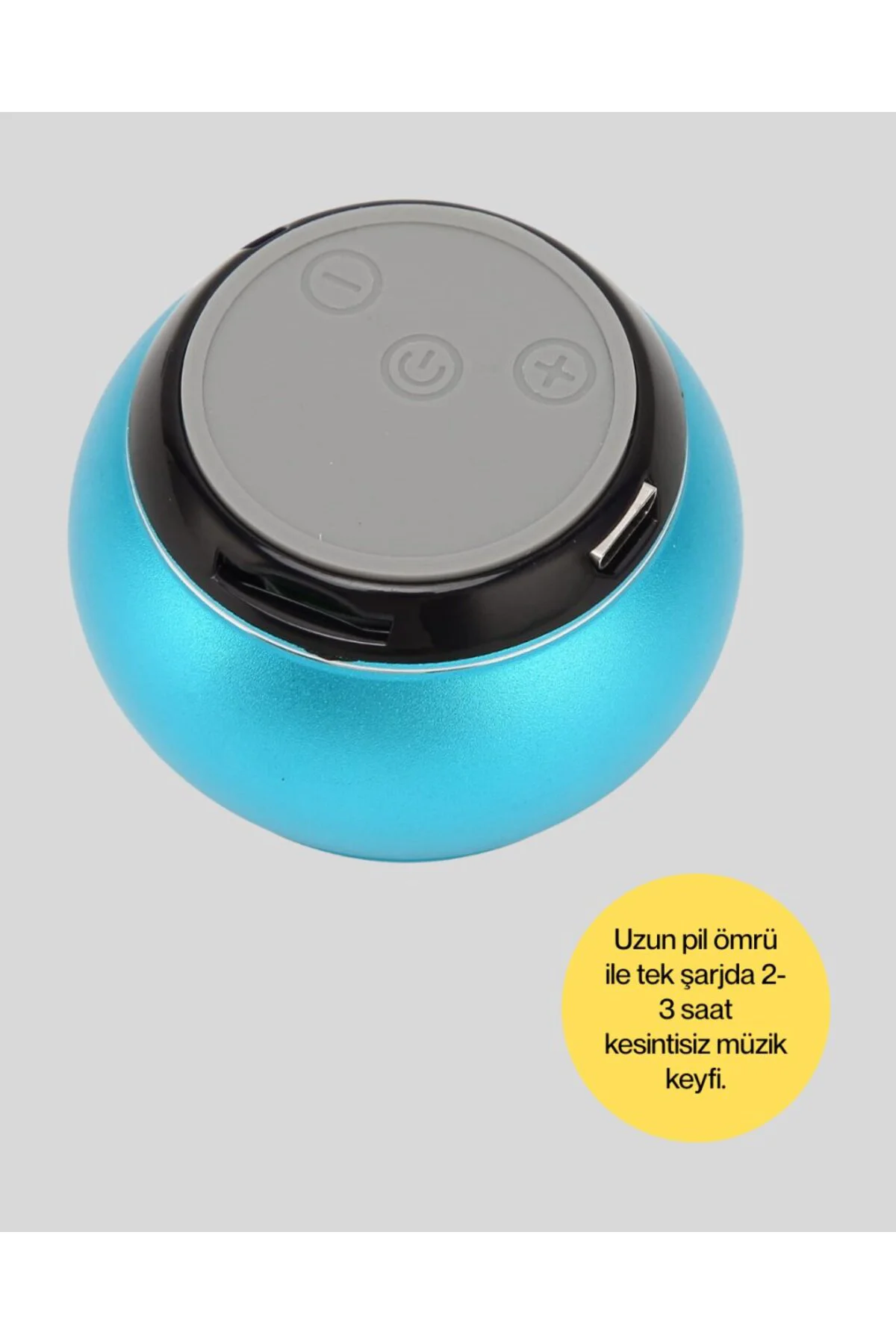 Taşınabilir Mini Bluetooth Hoparlör 9m Menzil Dahili Mikrofon