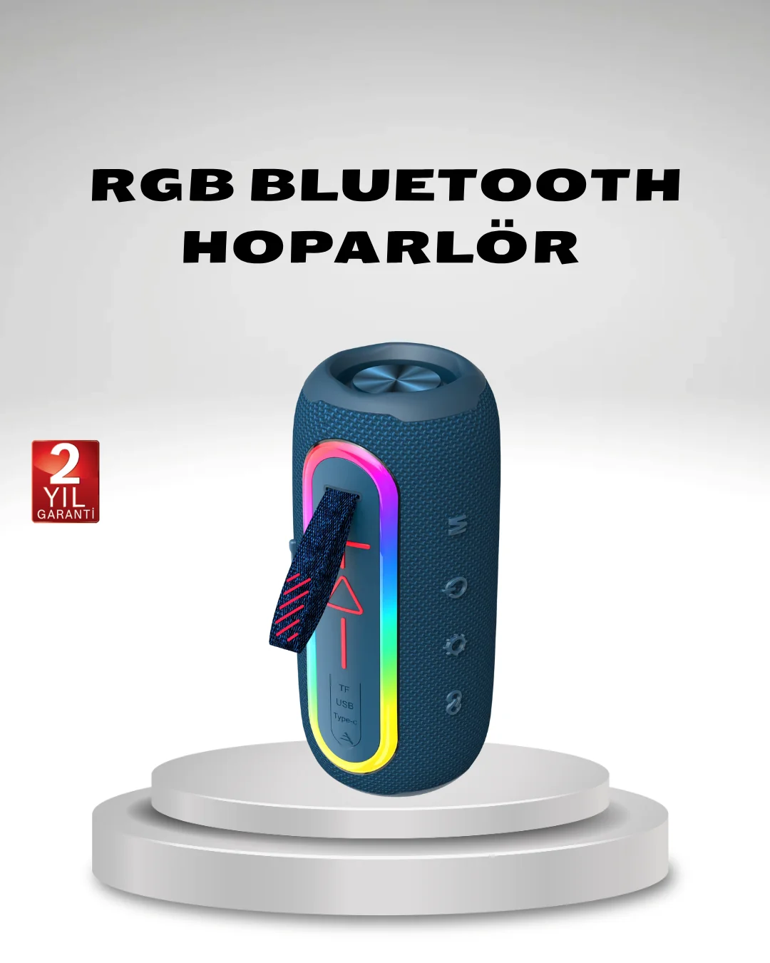Taşınabilir Mini Bluetooth Hoparlör Güçlü Ses ve Şık Kırmızı Tasarım Taşınabilir Mini Bluetooth Hoparlör Güçlü Ses ve Şık Kırmızı Tasarım