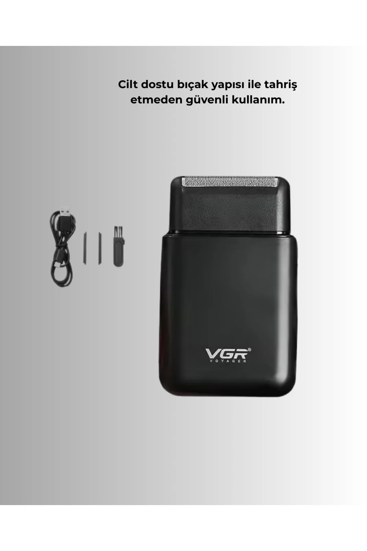 Taşınabilir Mini Elektrikli Tıraş Makinesi | Sessiz Ve Güçlü Motor
