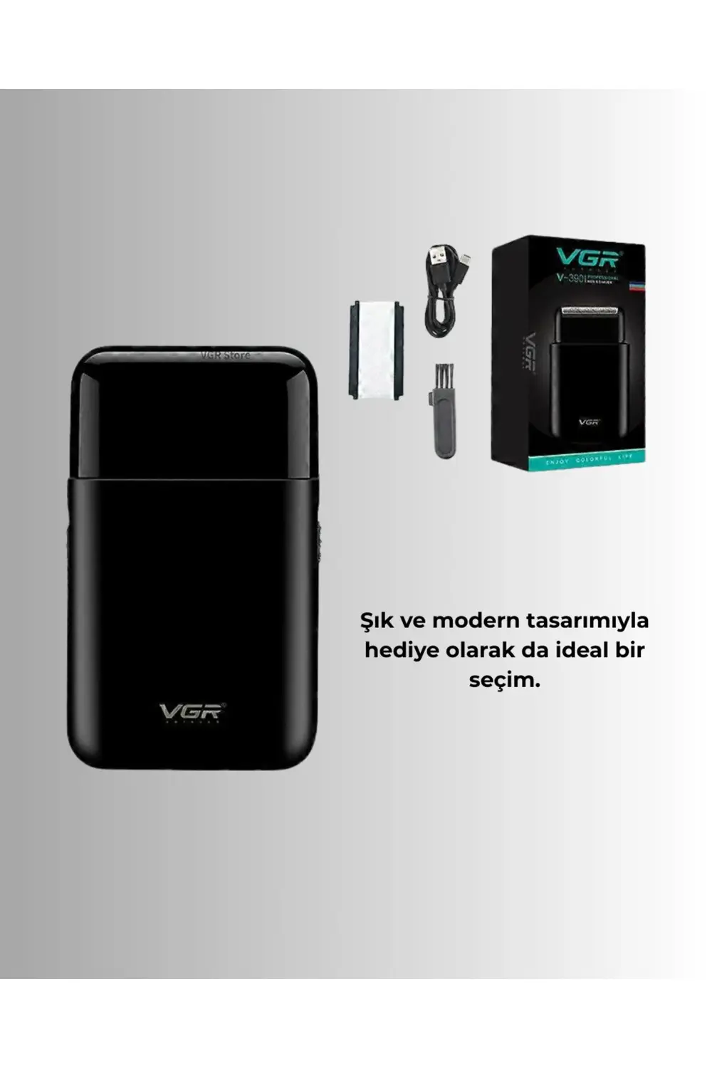 Taşınabilir Mini Elektrikli Tıraş Makinesi | Sessiz ve Güçlü Moto