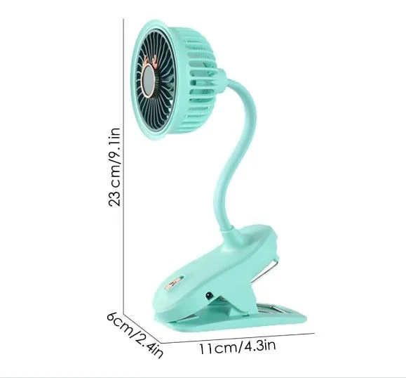 Taşınabilir Mini Klips Bebek Arabası Fanı - 360° Dönen Şarj Edilebilir Soğutucu Fiyatı, Yorumları ve Özellikleri