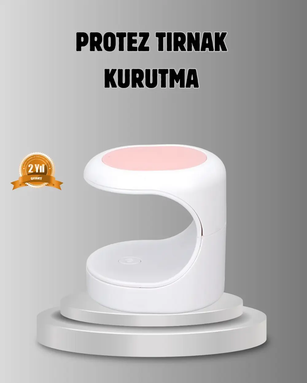 Taşınabilir Mini Oje Kurutma Makinesi 16W UV LED Hızlı Etkili Kur