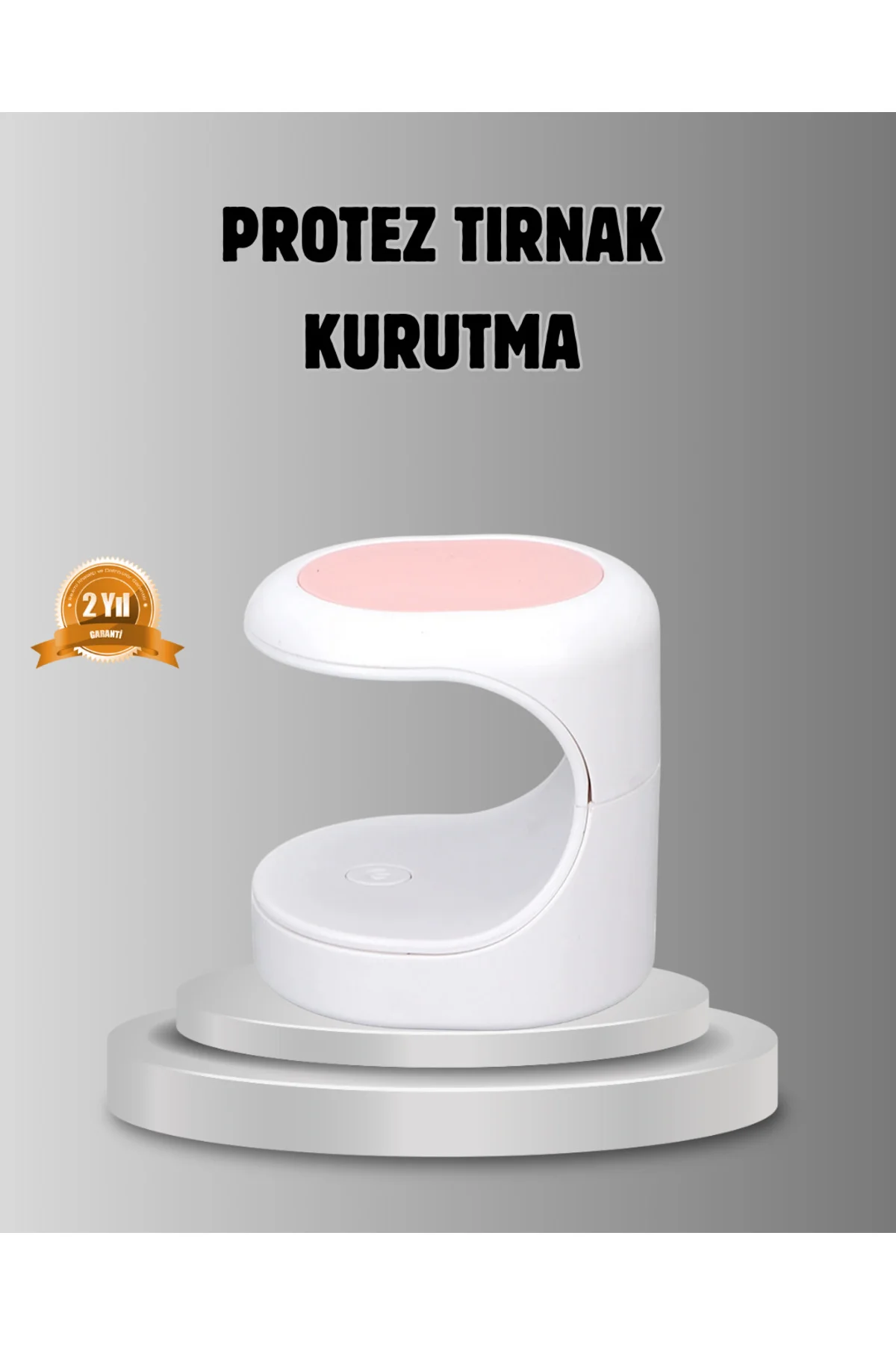 Taşınabilir Mini Oje Kurutma Makinesi 16W UV LED Hızlı Etkili Kur