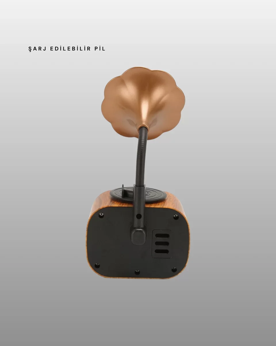 Taşınabilir Mini Retro Radyo Bluetooth Hoparlör - Yeni Nesil Tasarım