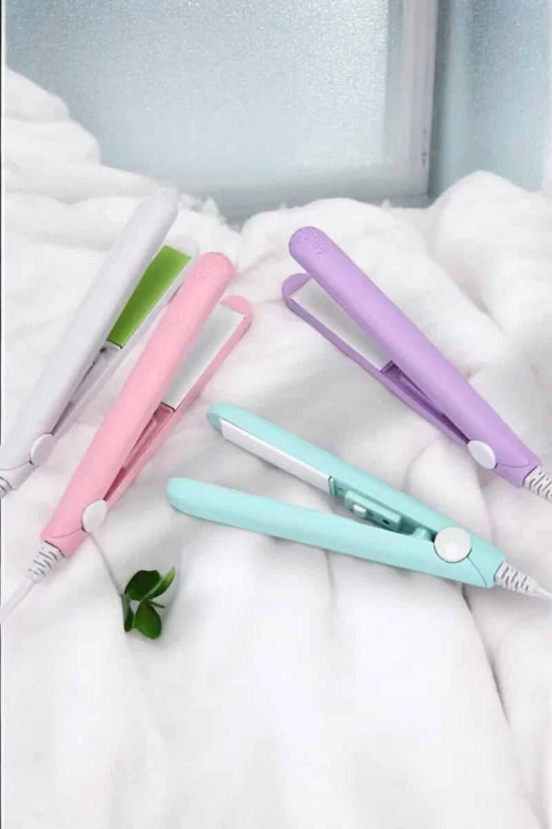 Taşınabilir Mini Saç Düzleştirici - Seyahat Dostu Seramik Kaplama 16cm