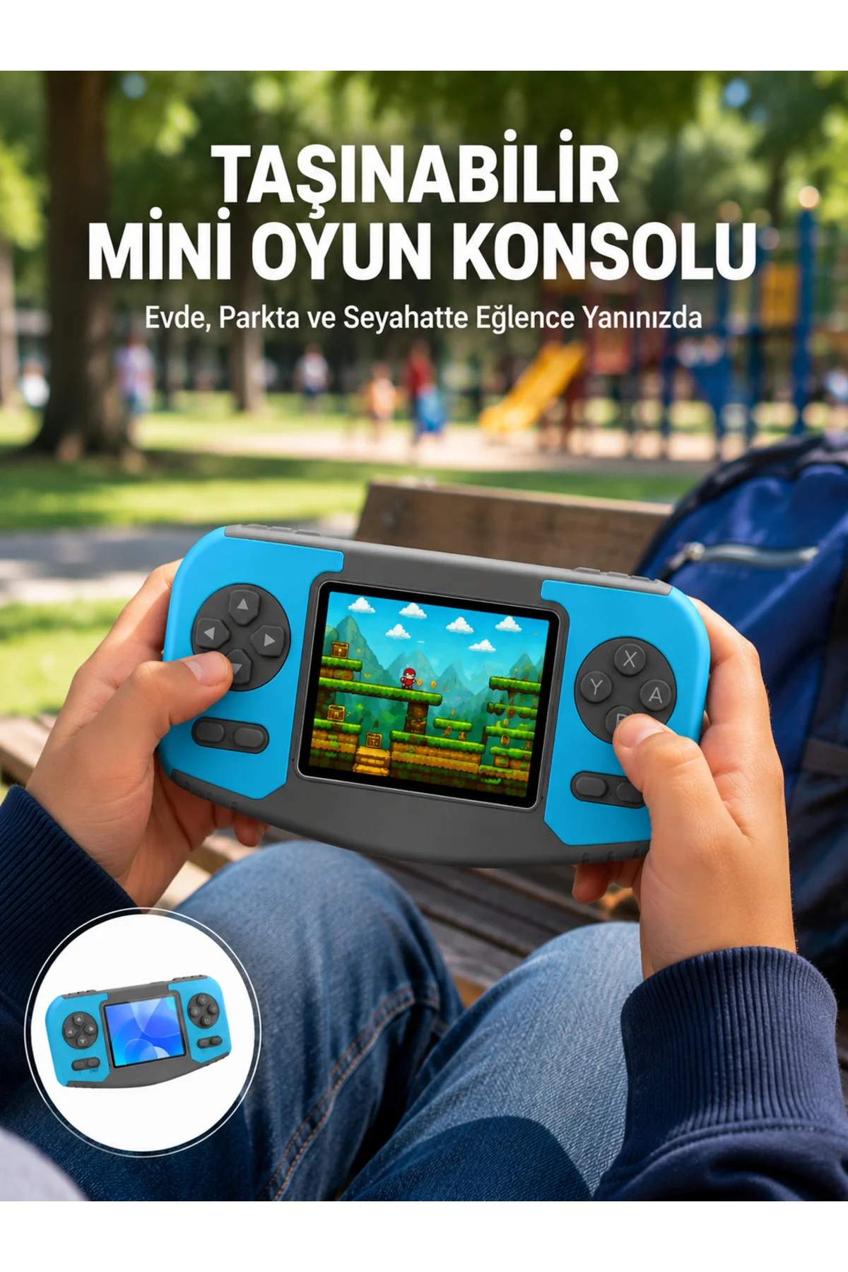 Taşınabilir Mini Video Oyun Konsolu Ergonomik Tasarım Taşınabilir Mini Video Oyun Konsolu Ergonomik Tasarım
