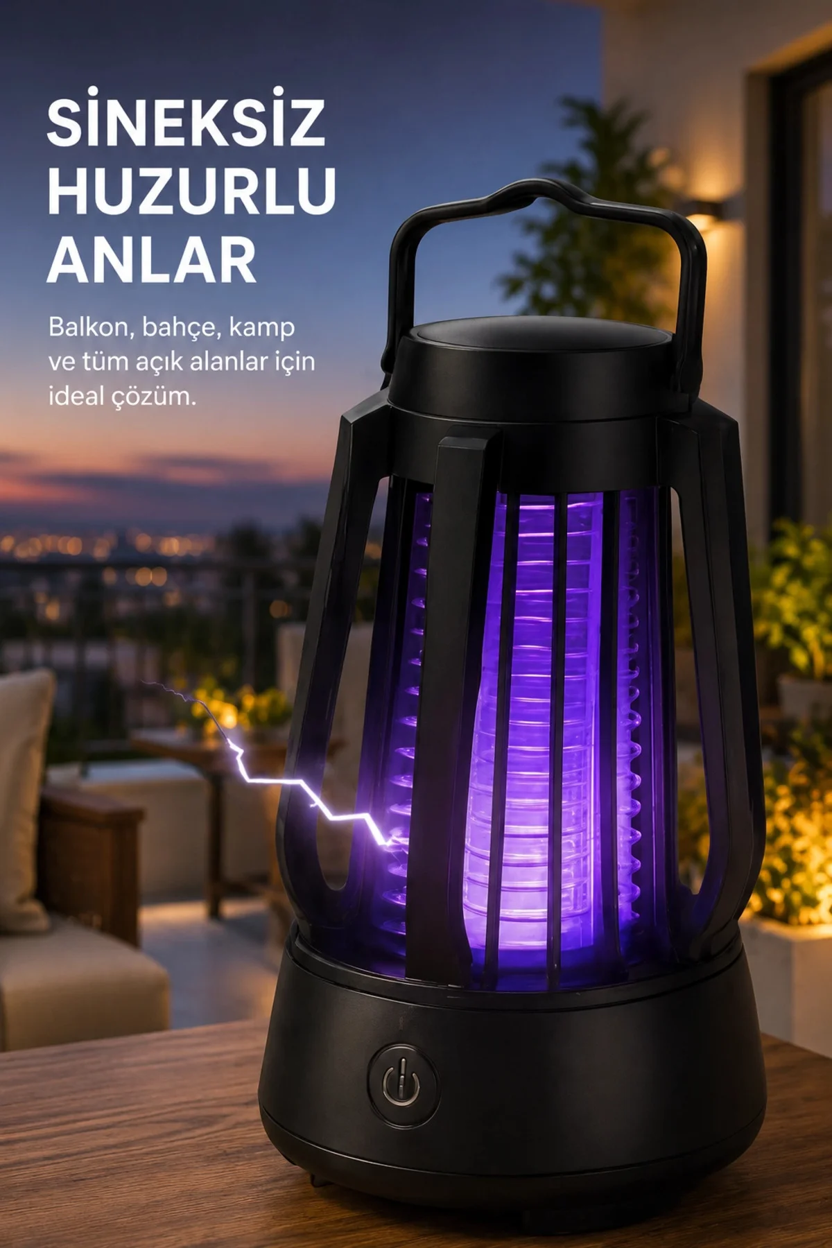 Taşınabilir Mor Işıklı Sineksavar Lamba Koruyucu Gövdeli Pratik Kullanım Cihazı Taşınabilir Mor Işıklı Sineksavar Lamba Koruyucu Gövdeli Pratik Kullanım Cihazı