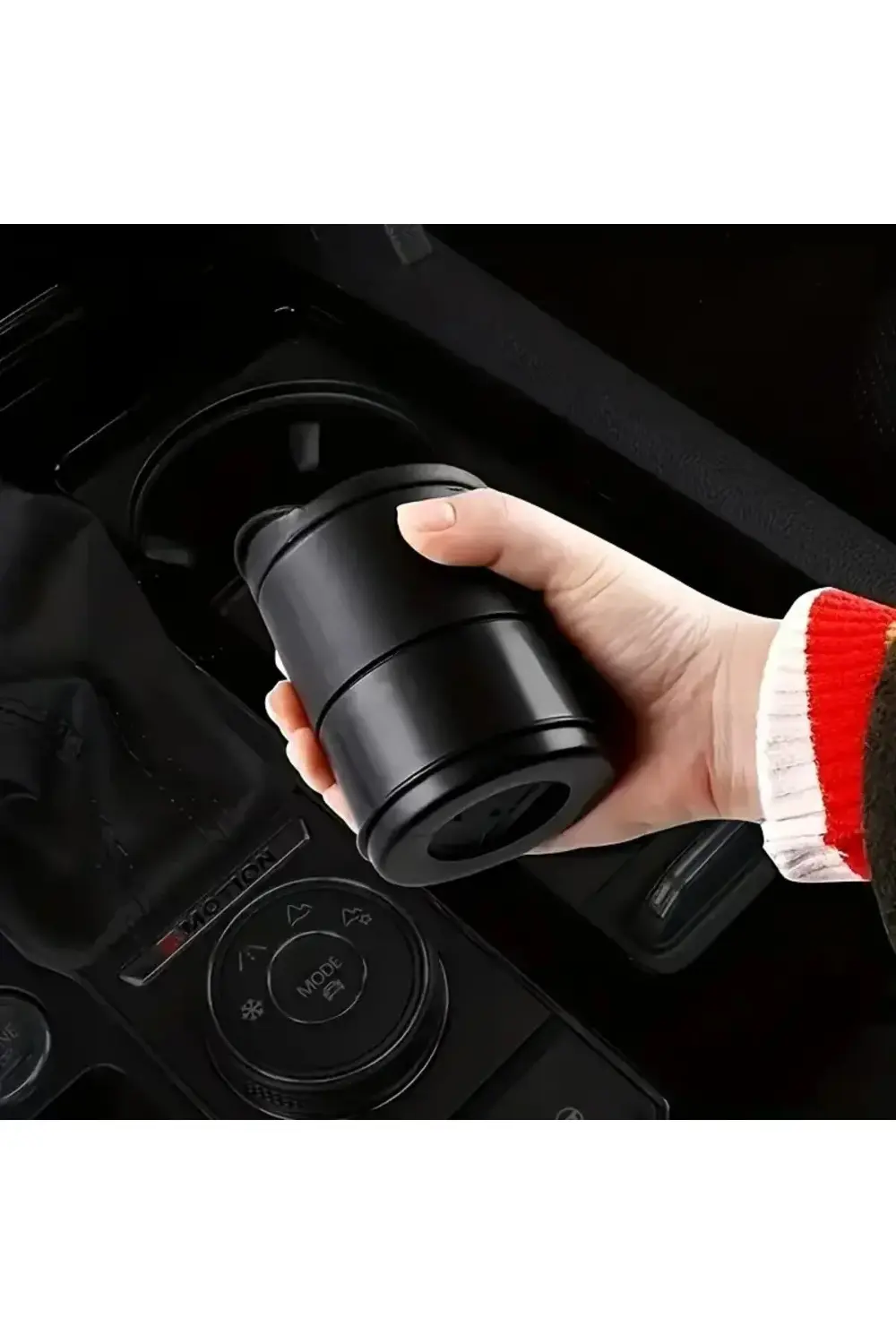 Taşınabilir Oto Araç Içi Mavi Led Işıklı Araba Kül Tablası Oto Kü