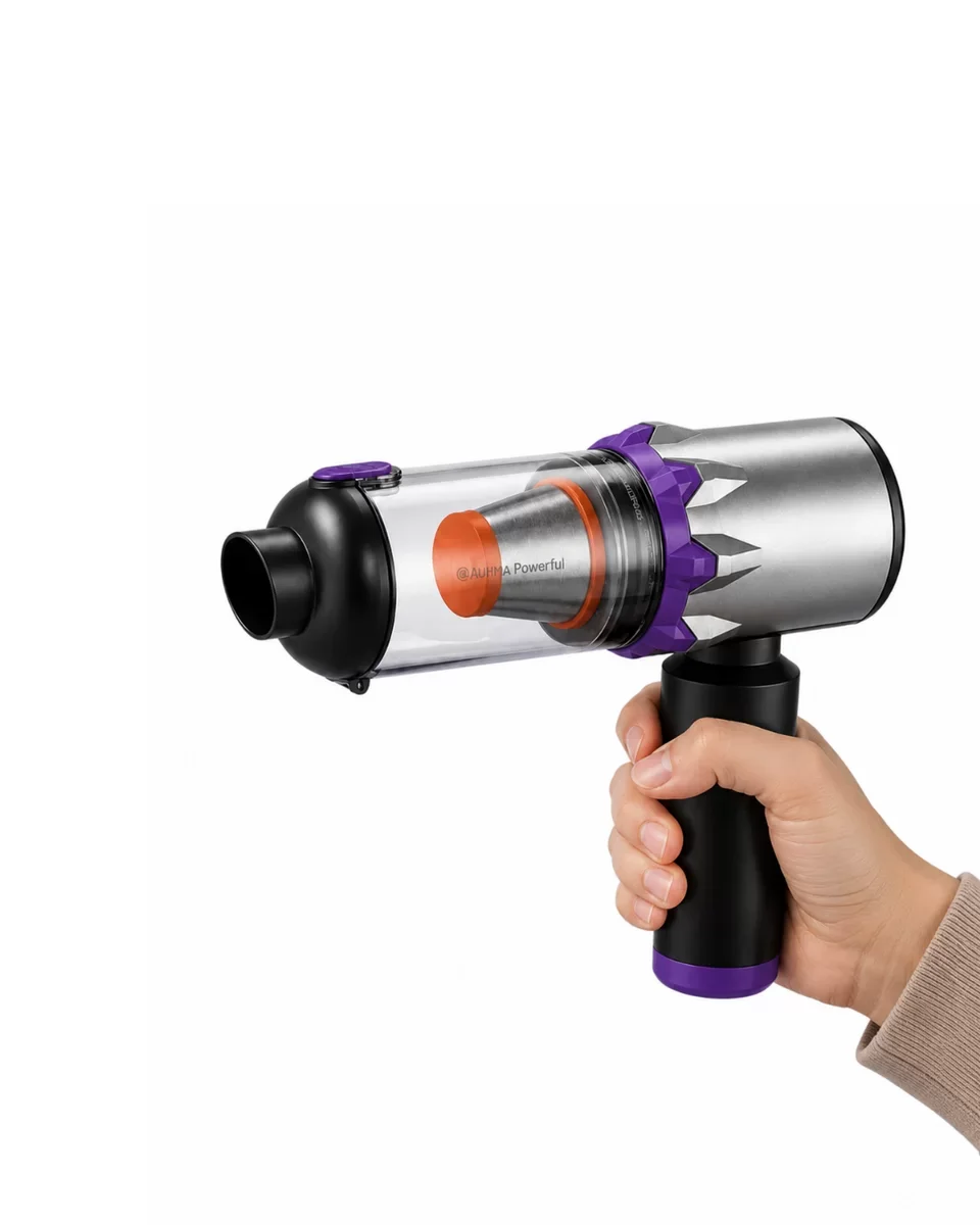 Taşınabilir Oto Süpürge 220W Turbo - Kablosuz Metal HEPA Filtreli Güçlü Emişli Araç Süpürgesi