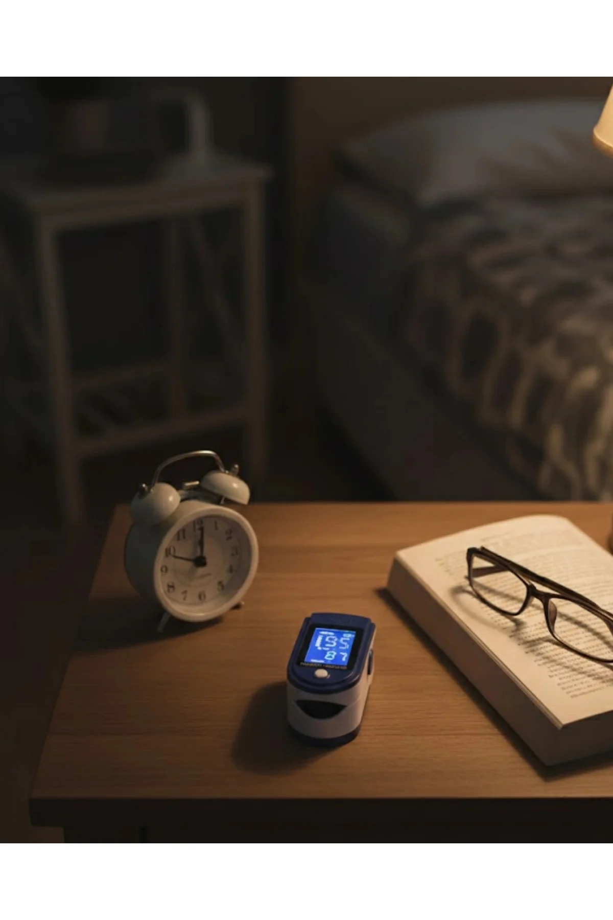 Taşınabilir Parmak Oksimetresi Güvenilir Oksijen Doygunluk Ölçer