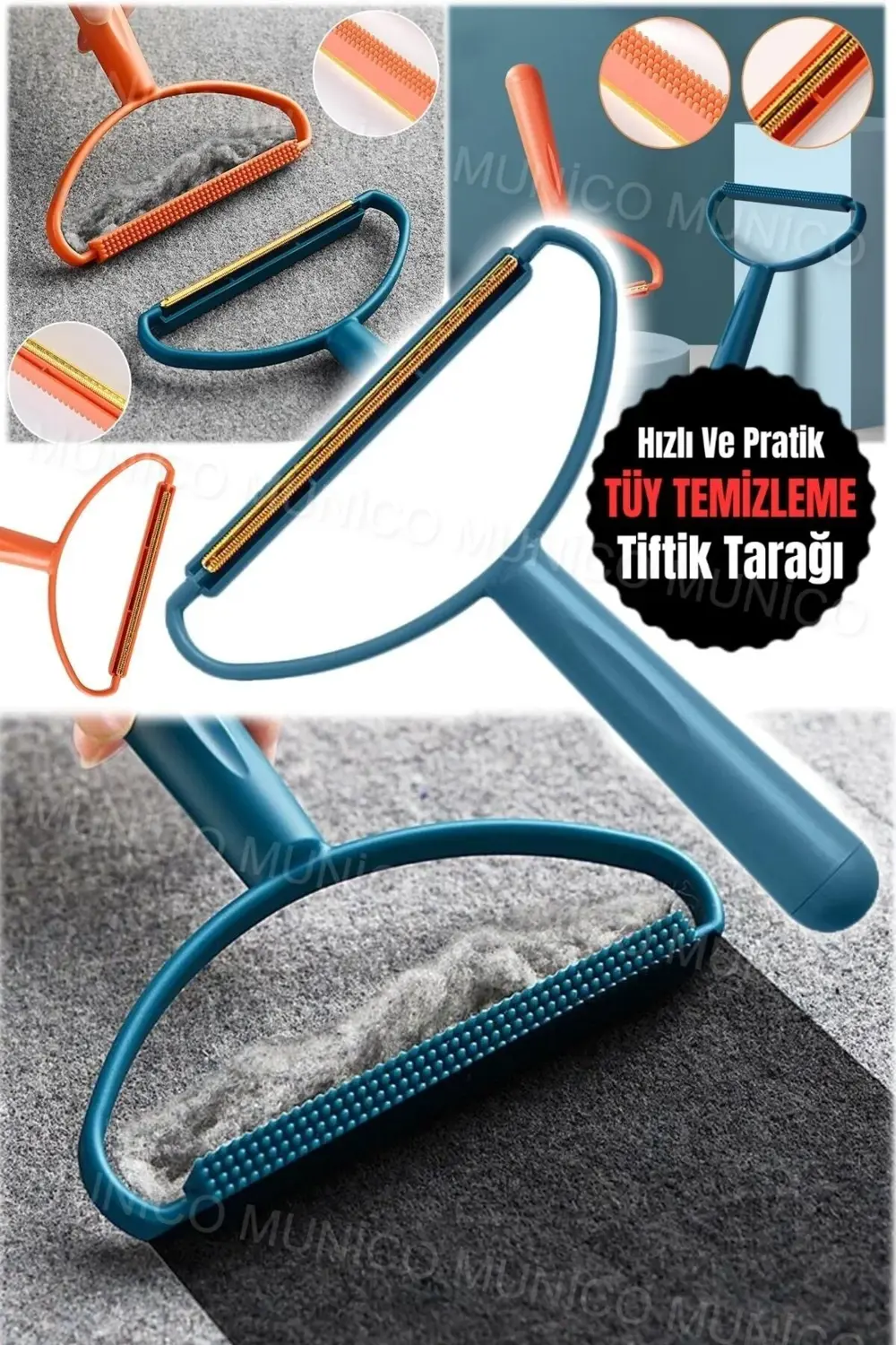 Taşınabilir Pet Saç Çıkarıcı Halı ve Giysi Tıraş Fırça Giysi Tüyü