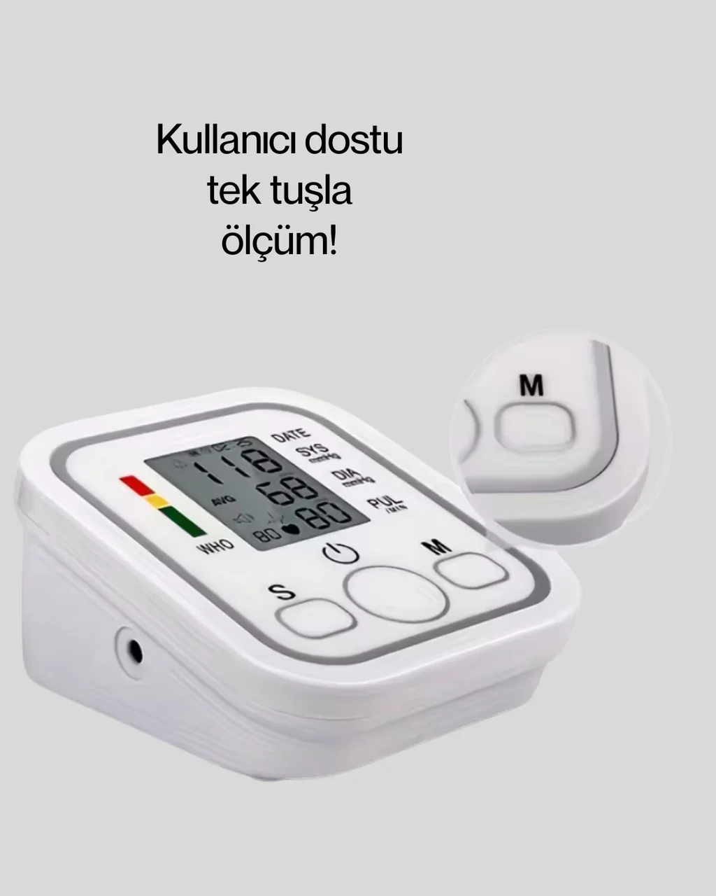 Taşınabilir Pil Ve Usb Girişli Tansiyon Aleti - Lisinya